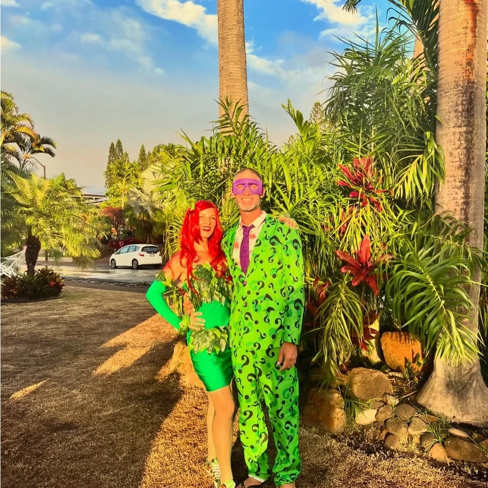 Poison Ivy Costume Hand Made - Picture 6 of 6